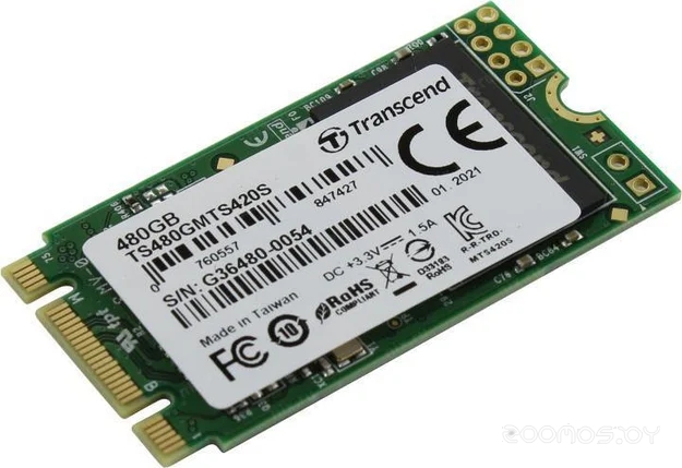 SSD Transcend MTS420S 480GB TS480GMTS420S, фото 2