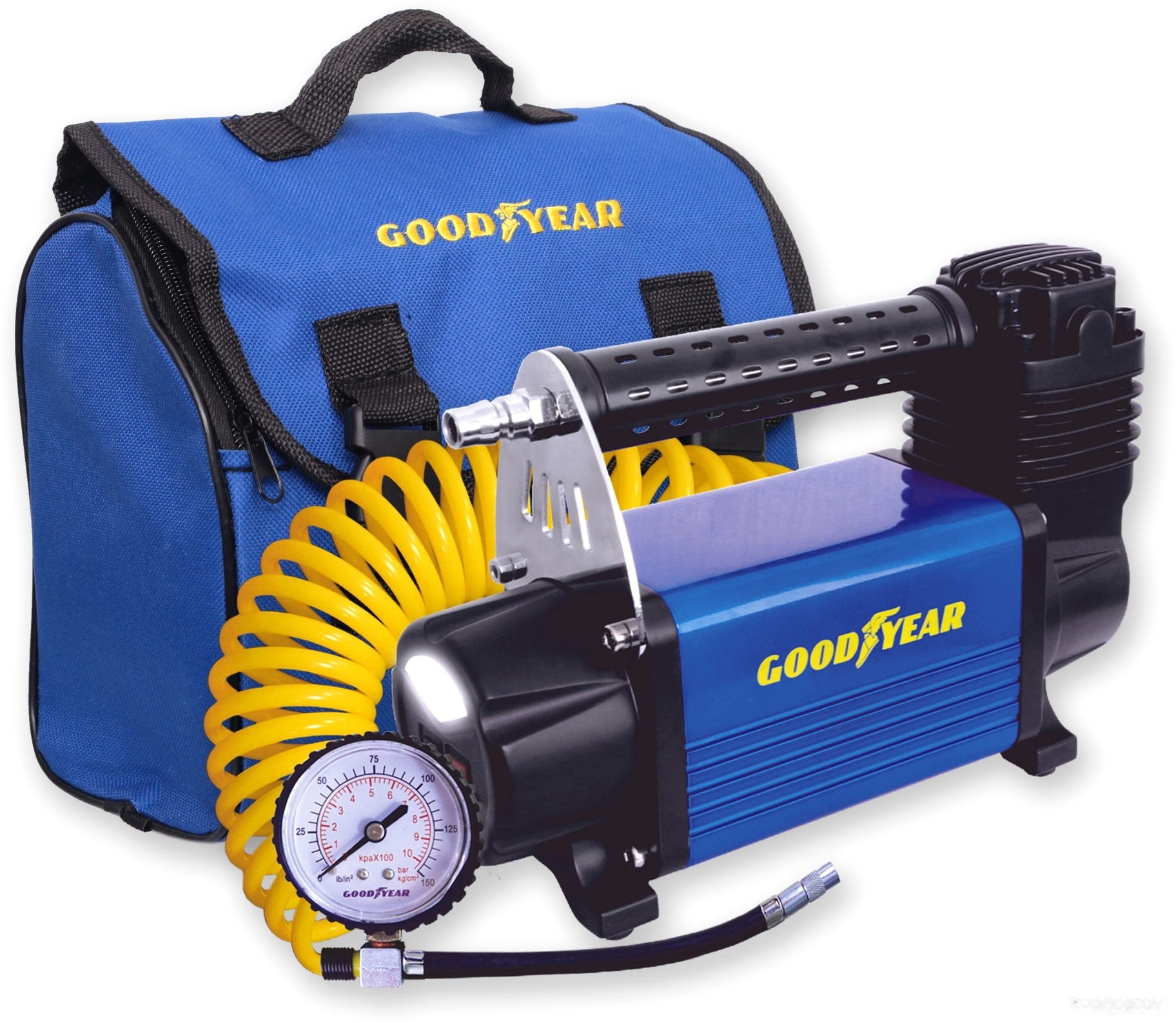 Автомобильный компрессор Goodyear GY-50L LED, фото 2