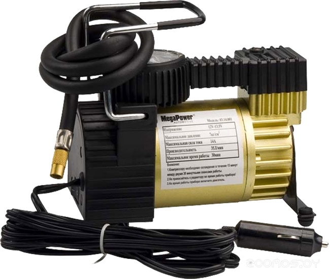 Автомобильный компрессор Megapower M-14001A, фото 3