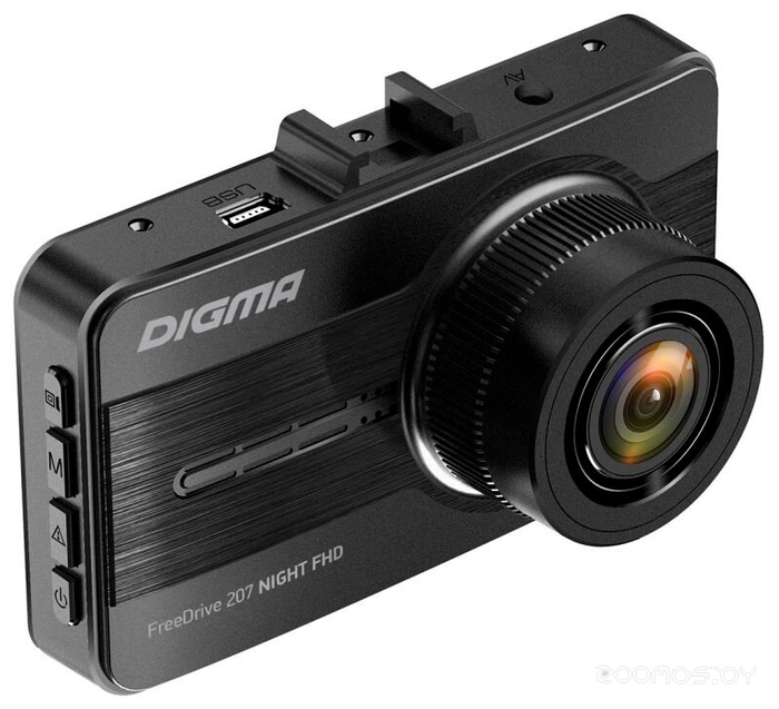Автомобильный видеорегистратор DIGMA FreeDrive 207 Dual Night FHD, фото 6