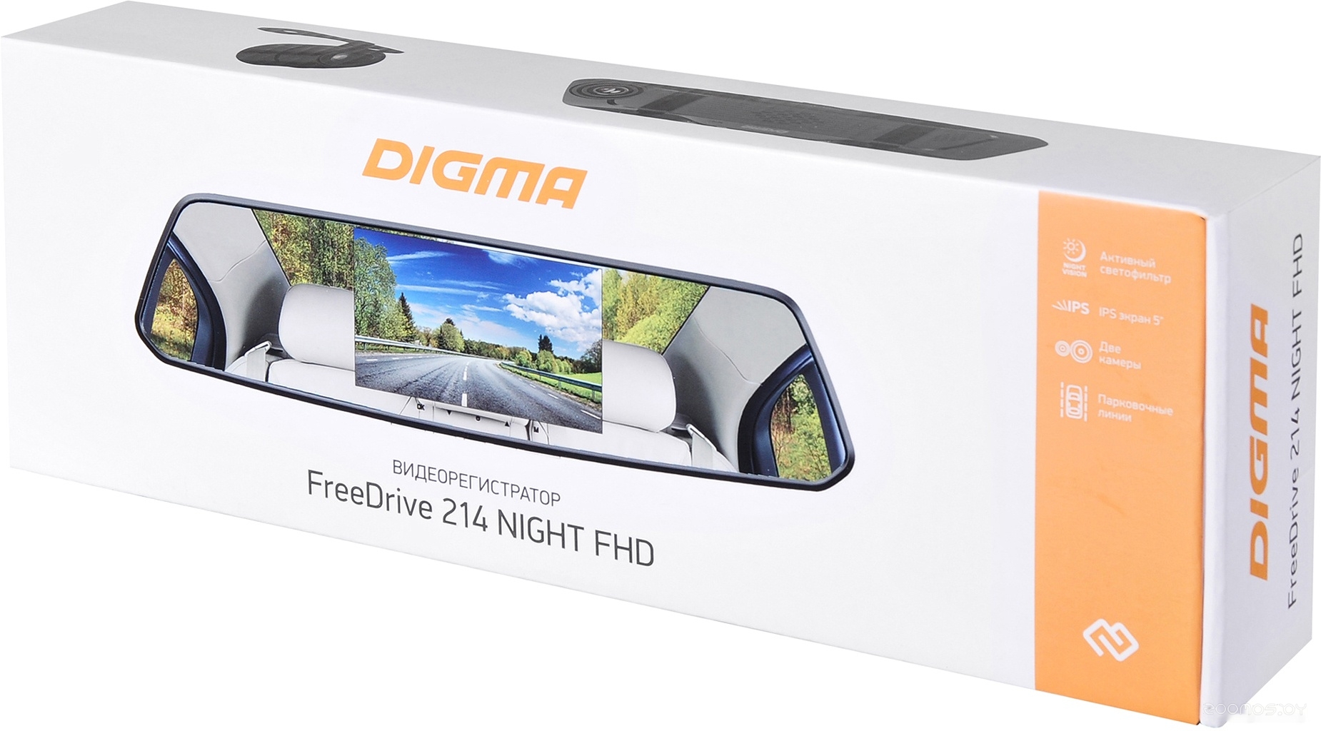 Видеорегистратор-зеркало DIGMA FreeDrive 214 Night FHD, фото 12