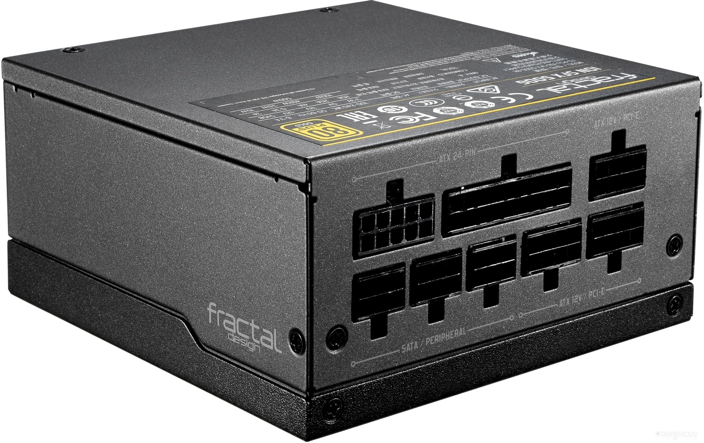 Блок питания Fractal Design Ion SFX-L 500W Gold FD-PSU-ION-SFX-500G-BK, фото 9