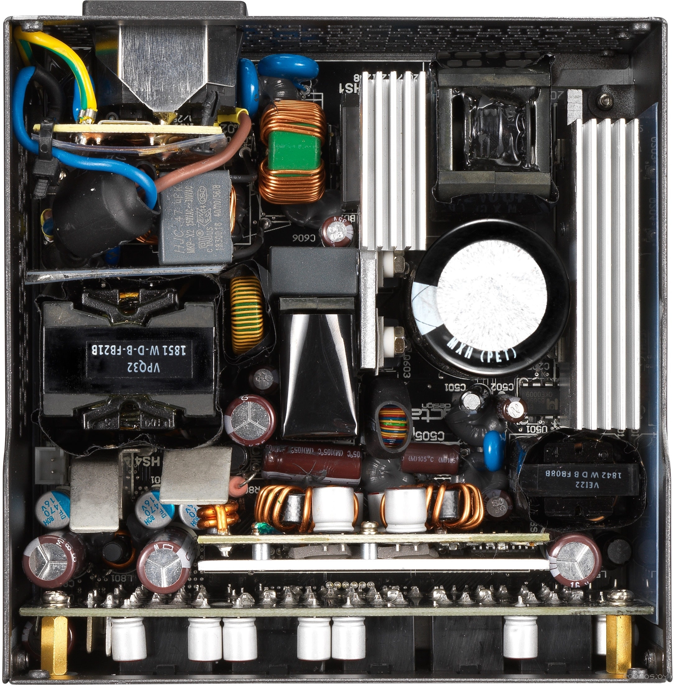 Блок питания Fractal Design Ion SFX-L 500W Gold FD-PSU-ION-SFX-500G-BK, фото 7