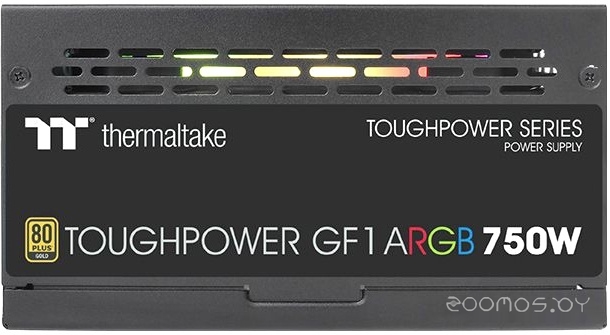 Блок питания Thermaltake Toughpower GF1 ARGB 750W Gold TT Premium TTP-750AH3FCG-U, фото 3