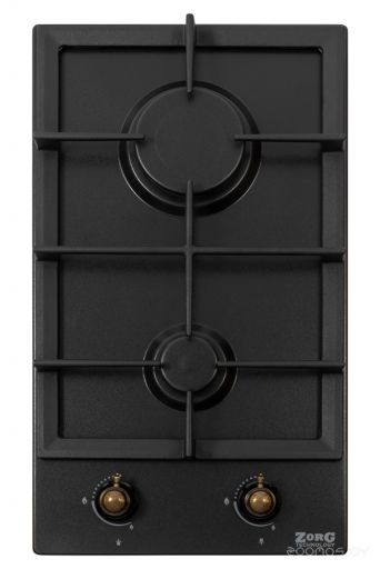 Газовая варочная панель ZorG Technology BL DOMINO rustical black (EMY)