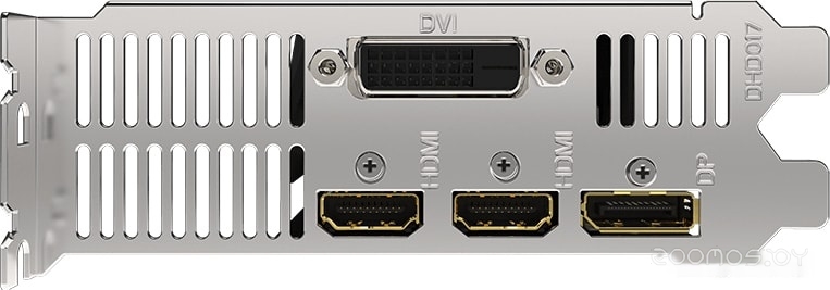 Видеокарта Gigabyte GeForce GTX 1650 D6 OC Low Profile 4GB GDDR6 GV-N1656OC-4GL, фото 5