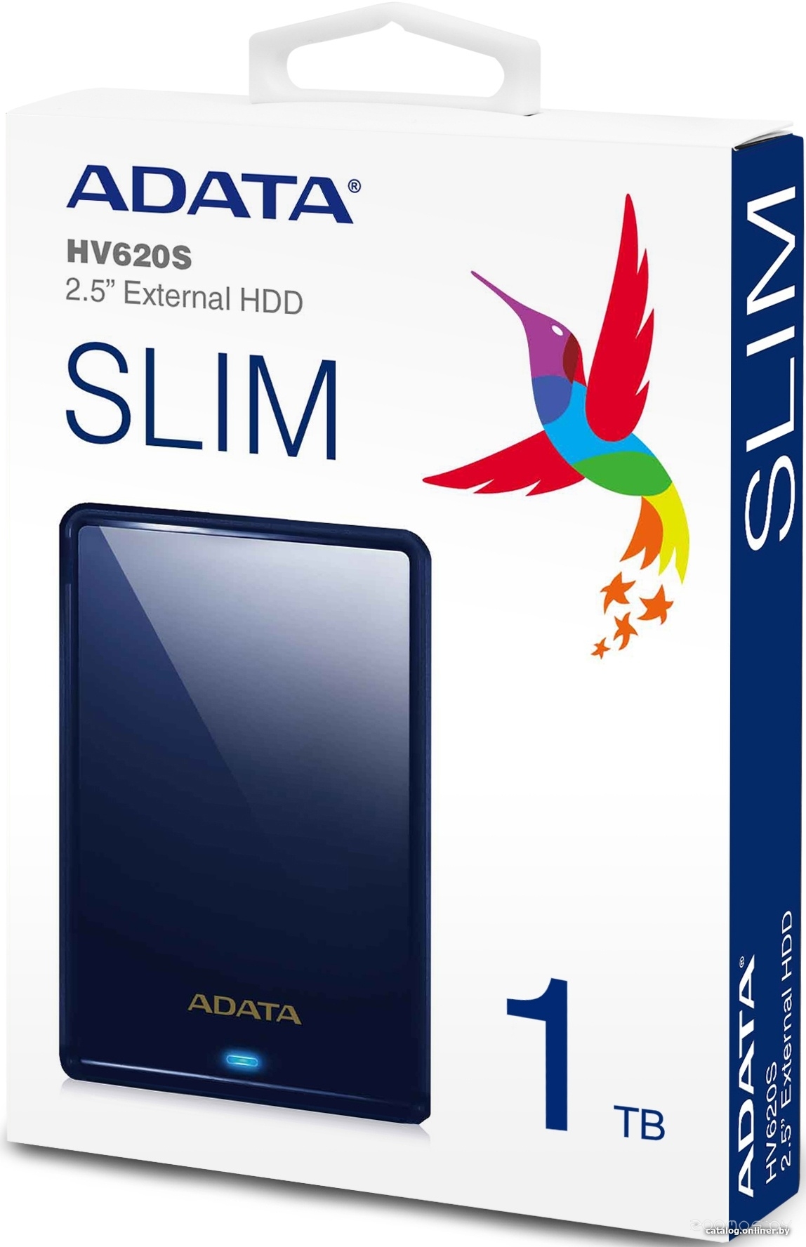 Внешний накопитель A-Data HV620S AHV620S-1TU31-CBL 1TB (синий), фото 3