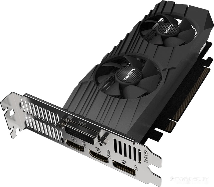 Видеокарта Gigabyte GeForce GTX 1650 D6 OC Low Profile 4GB GDDR6 GV-N1656OC-4GL, фото 3