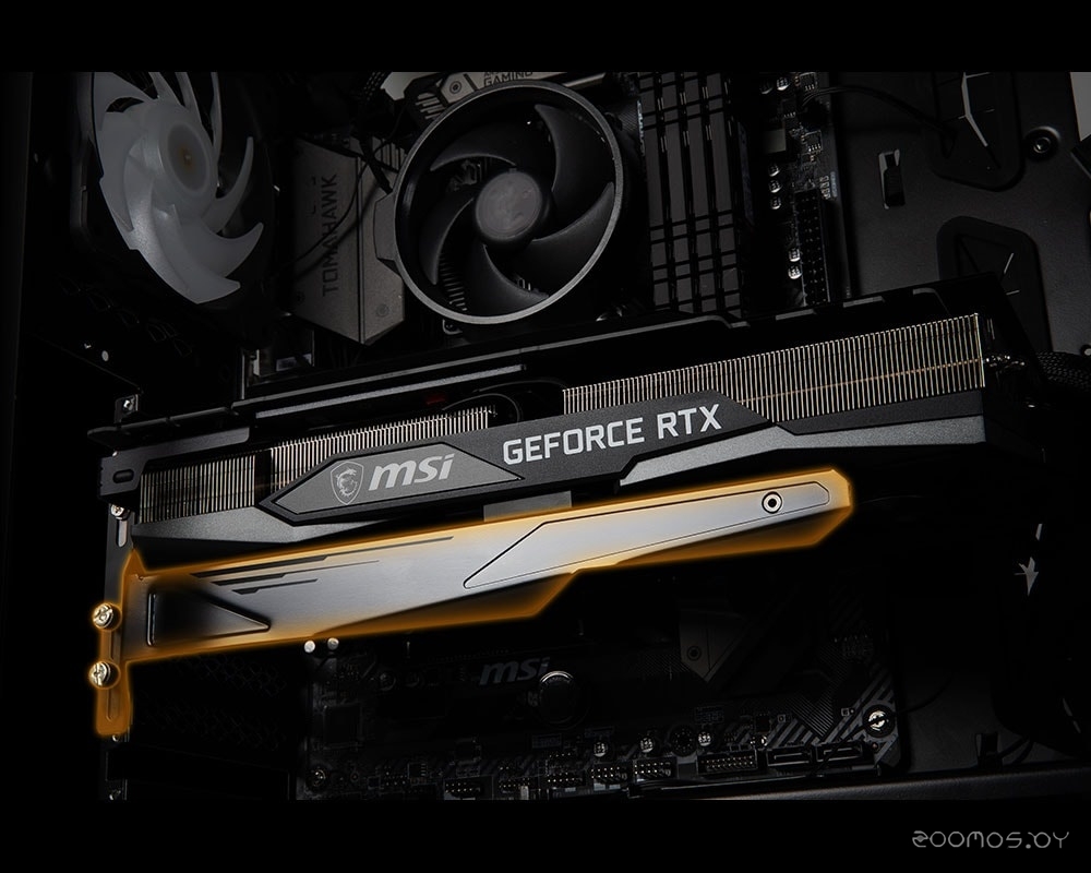 Видеокарта MSI GeForce RTX 3070 Gaming Z Trio 8G LHR, фото 7