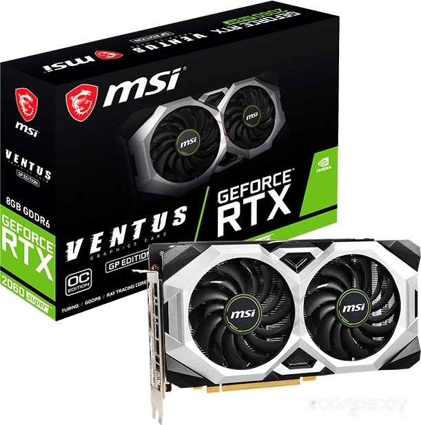 Видеокарта MSI GeForce RTX 2060 Super Ventus GP OC 8GB GDDR6, фото 6