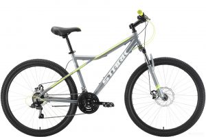 Велосипед Stark Slash 27.1 D (16, серый/желтый, 2022)