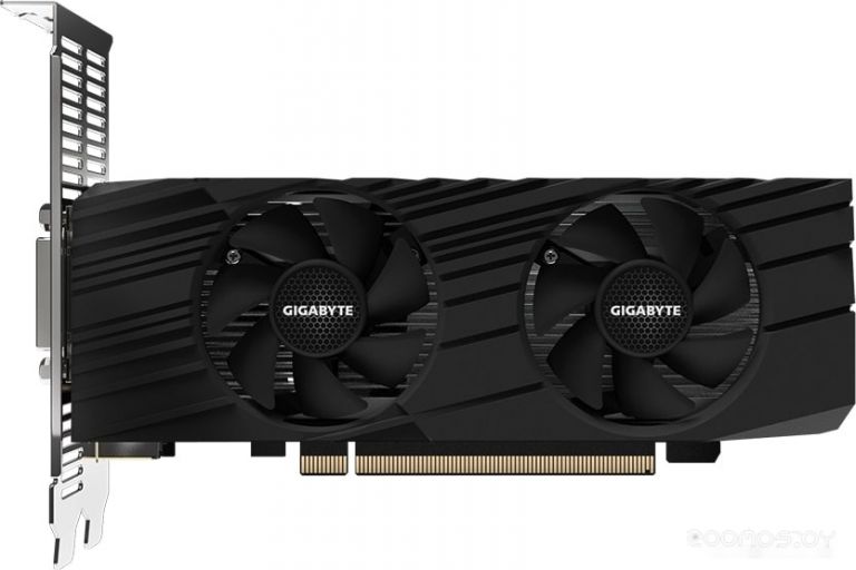 Видеокарта Gigabyte GeForce GTX 1650 D6 OC Low Profile 4GB GDDR6 GV-N1656OC-4GL, фото 1