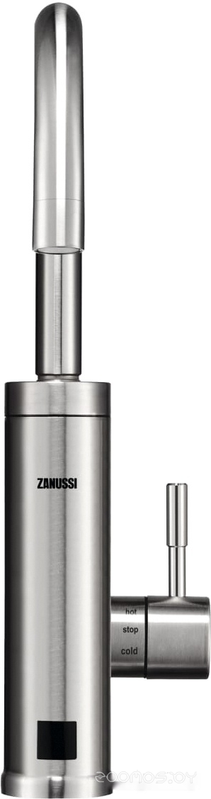 Проточный электрический водонагреватель-кран Zanussi SmartTap Steel, фото 3