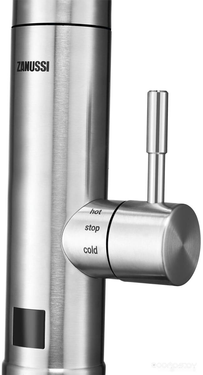 Проточный электрический водонагреватель-кран Zanussi SmartTap Steel, фото 2