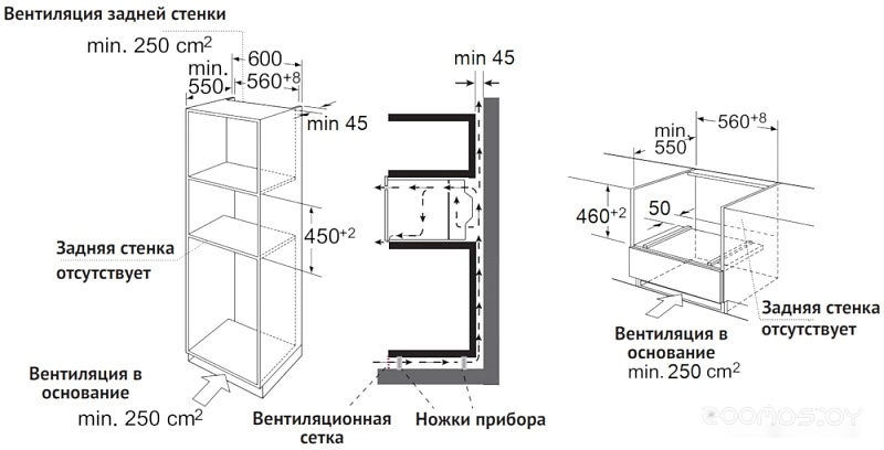 Электрический духовой шкаф Korting OKB 3450 GNBX Steam, фото 2