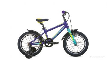 Детский велосипед Format Kids 16 (фиолетовый, 2021)