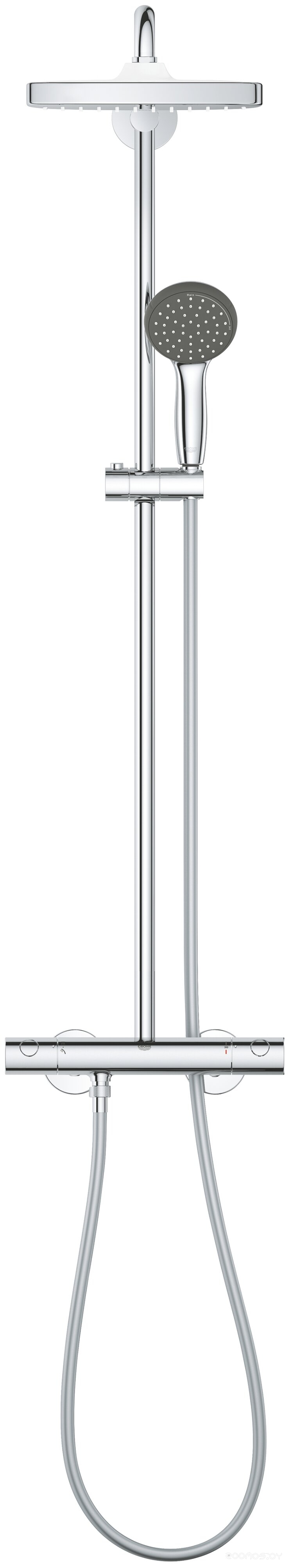 Душевая система Grohe QuickFix Vitalio Start 250 CUBE 26697000, фото 2