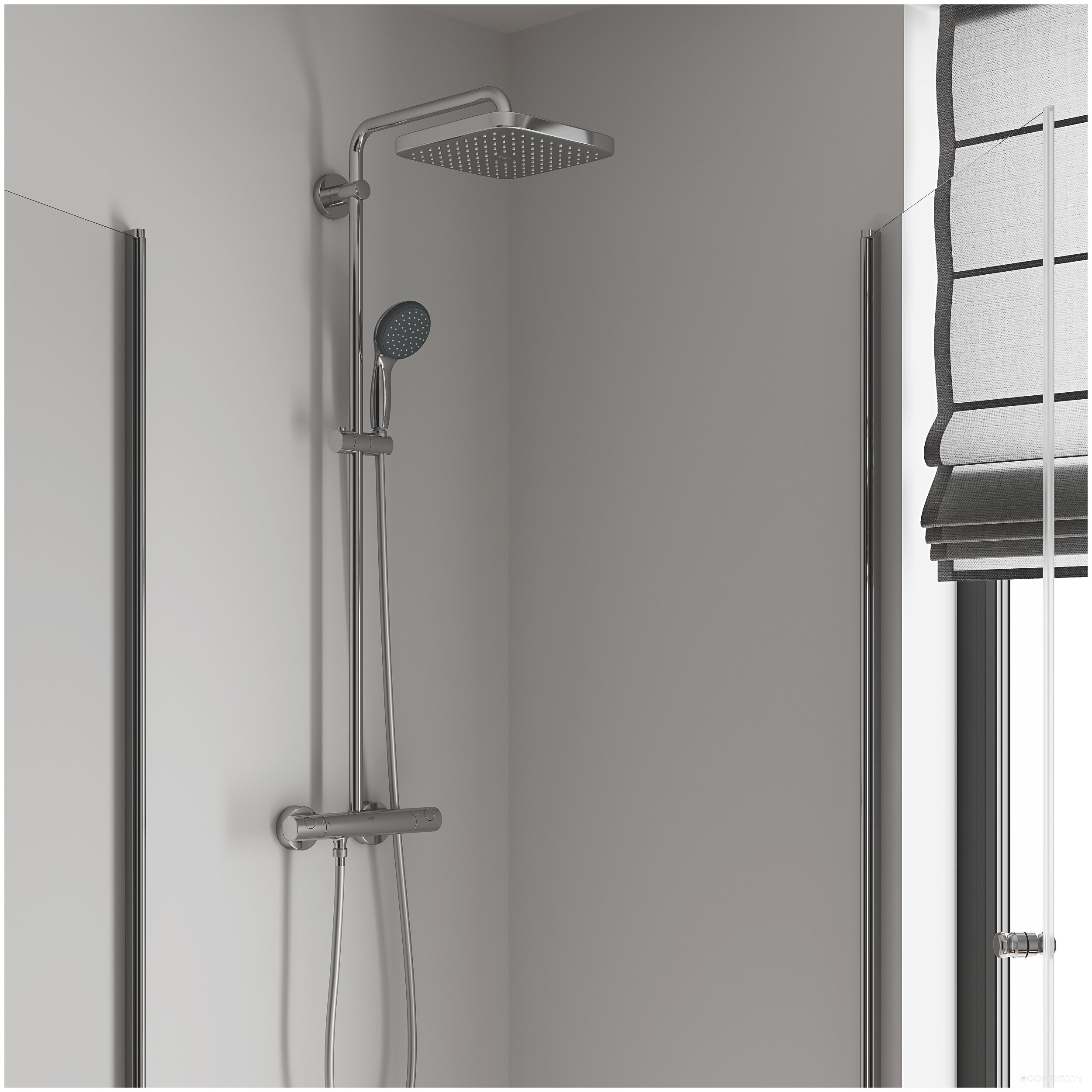 Душевая система Grohe QuickFix Vitalio Start 250 CUBE 26697000, фото 4
