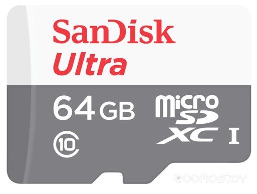 Карта памяти SanDisk microSDXC SDSQUNR-128G-GN6MN 128GB