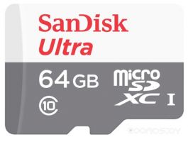 Карта памяти SanDisk microSDXC SDSQUNR-128G-GN6MN 128GB