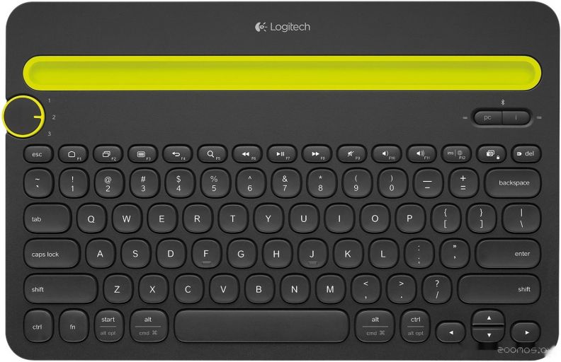 Клавиатура Logitech Bluetooth Multi-Device Keyboard K480 (черный), фото 1