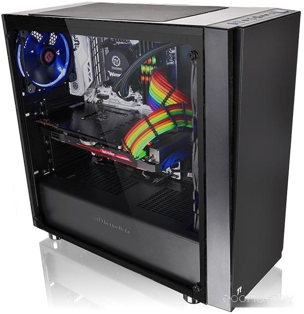 Корпус Thermaltake Versa J21 Tempered Glass Edition, фото 10