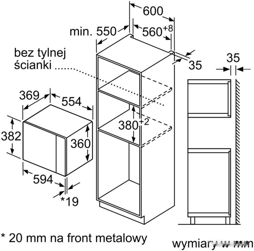 Микроволновая печь Bosch BFL553MS0, фото 3