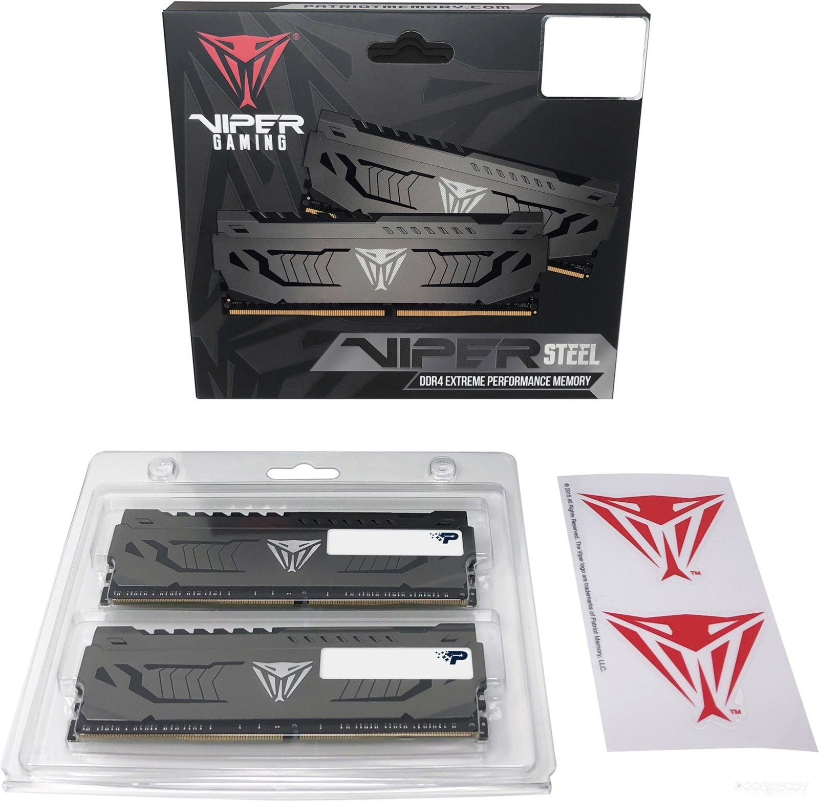 Оперативная память Patriot Viper Steel 2x32GB DDR4 PC4-28800 PVS464G360C8K, фото 5