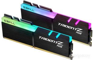 Оперативная память G.SKILL Trident Z RGB 2x32GB DDR4 PC4-25600 F4-3200C16D-64GTZR