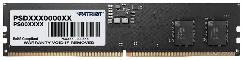 Оперативная память Patriot Signature Line PSD58G480041