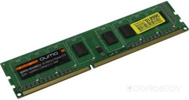 Оперативная память Qumo 4GB DDR3 PC3-12800 QUM3U-4G1600C11