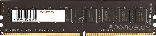 Оперативная память Qumo 8GB DDR4 PC4-19200 QUM4U-8G2400C16