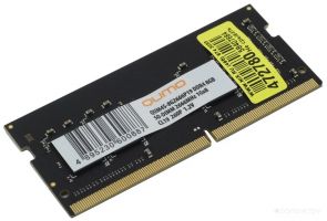 Оперативная память Qumo 8GB DDR4 SODIMM PC4-21300 QUM4S-8G2666P19
