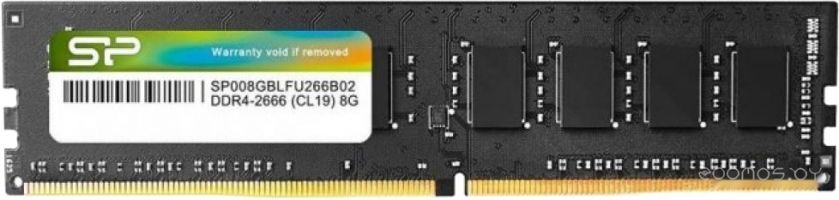 Оперативная память Silicon Power 8GB DDR4 PC4-21300 SP008GBLFU266B02