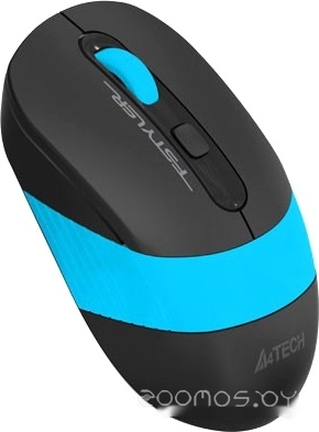 Мышь A4Tech Fstyler FG10 (черный/голубой), фото 2
