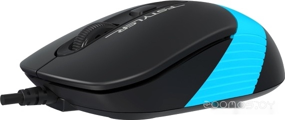 Мышь A4Tech Fstyler FM10 (черный/голубой), фото 3