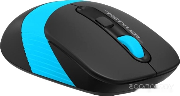 Мышь A4Tech Fstyler FG10 (черный/голубой), фото 4