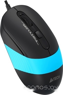 Мышь A4Tech Fstyler FM10 (черный/голубой), фото 4