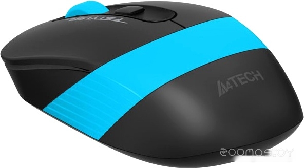 Мышь A4Tech Fstyler FG10 (черный/голубой), фото 3