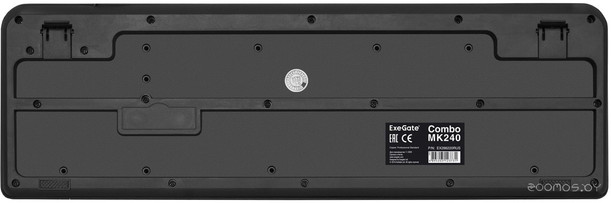 Клавиатура + мышь Exegate Professional Standard Combo MK240, фото 3