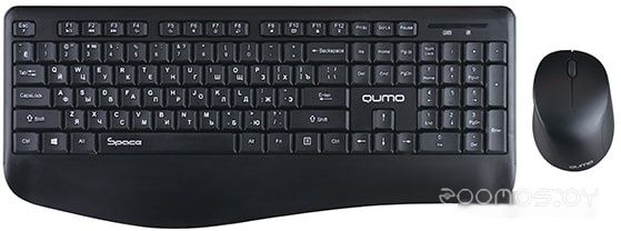 Клавиатура + мышь Qumo Space (черный)