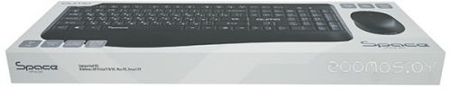 Клавиатура + мышь Qumo Space (черный)