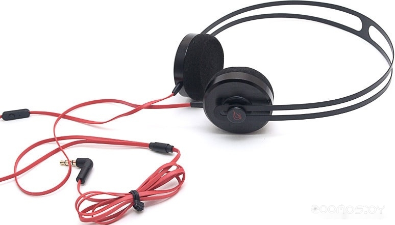 Наушники Dowell HD-207 Pro (черный/красный), фото 2
