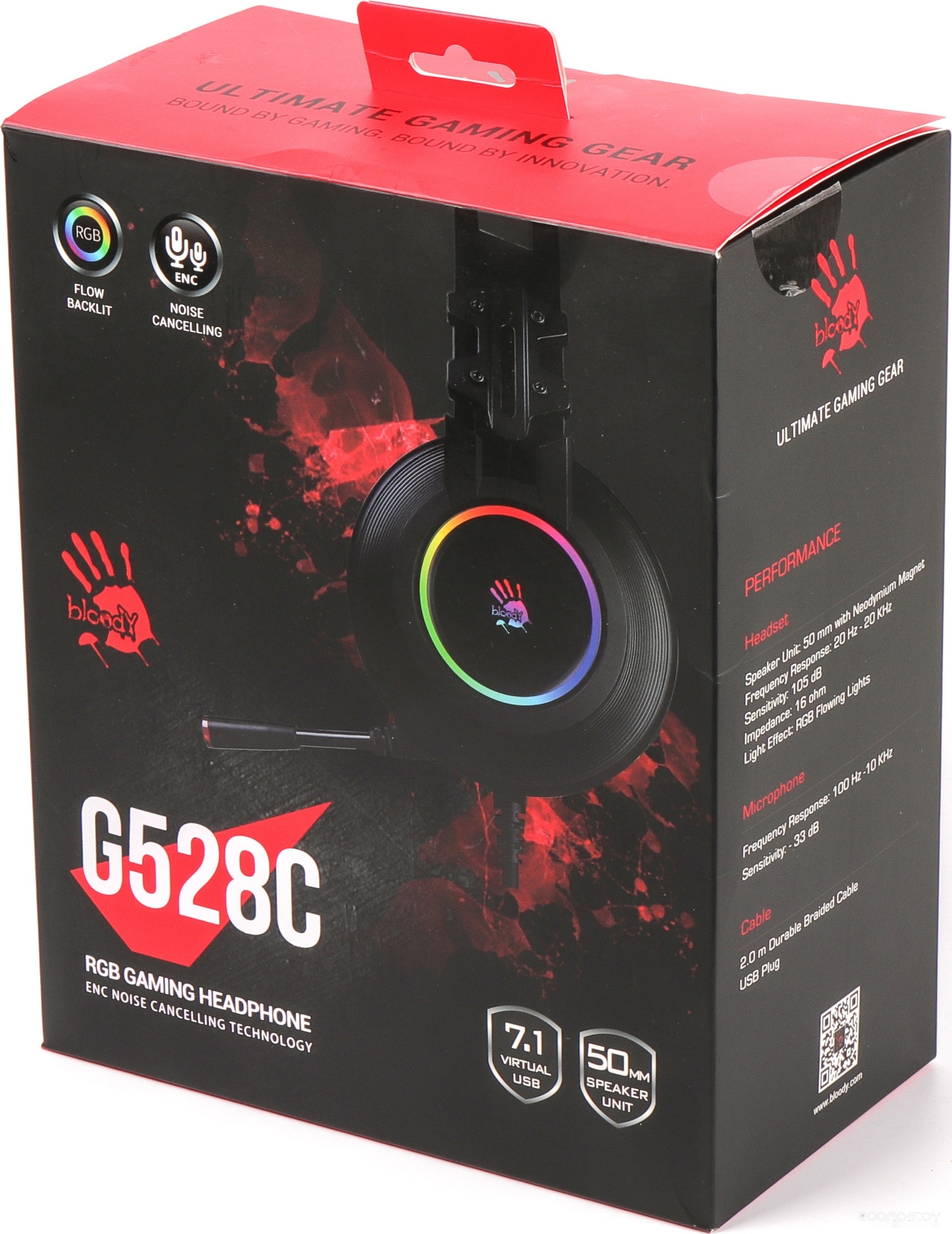 Наушники A4Tech Bloody G528C, фото 2