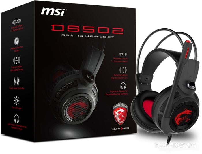 Наушники MSI DS502 Gaming, фото 8