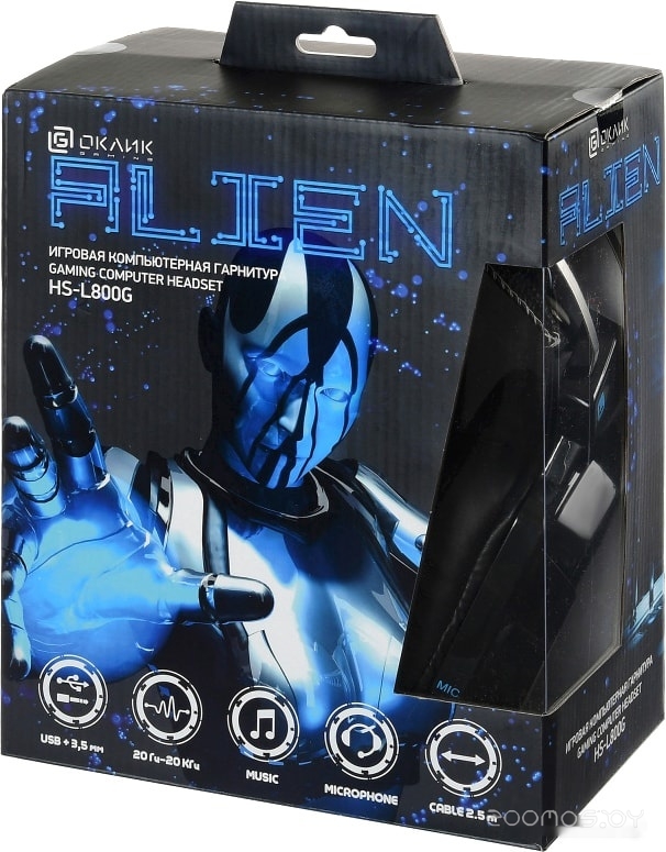 Наушники Oklick HS-L800G Alien, фото 12
