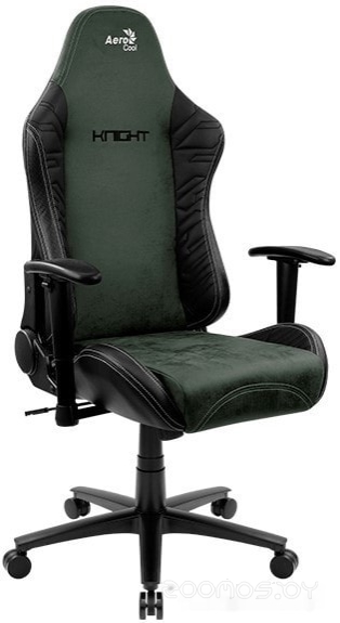 Кресло Aerocool Knight Hunter Green (черный/зеленый), фото 4