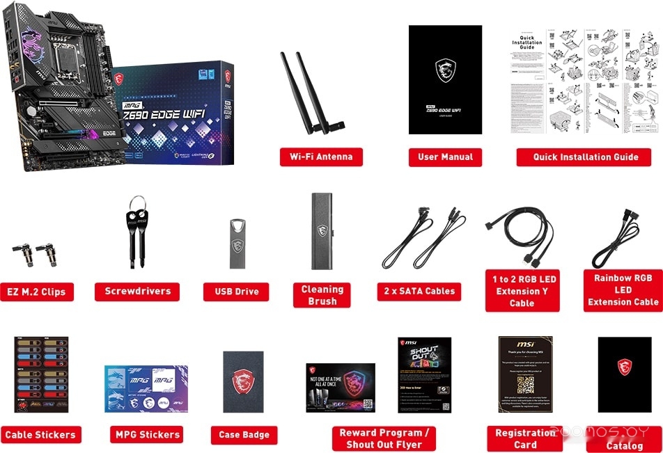 Материнская плата MSI MPG Z690 Edge WiFi, фото 6
