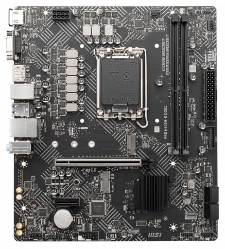 Материнская плата MSI PRO H610M-G DDR4, фото 1