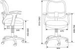 Офисное кресло Бюрократ CH-W797/SD/TW-18